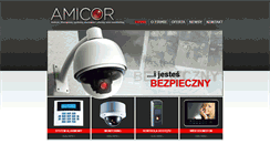 Desktop Screenshot of amicor.pl